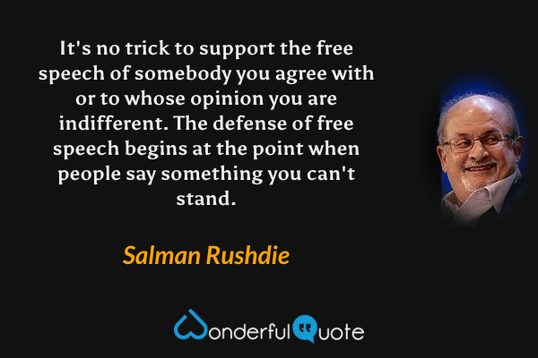 Salman Rushdie Quotes - WonderfulQuote