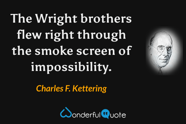 the wright brothers quotes